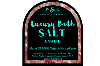 Luxury Bath Salt With Essential oils 300g Bag