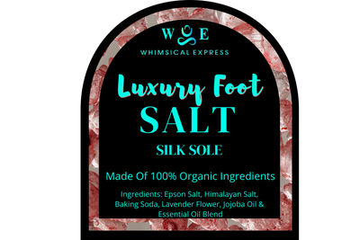 Luxury Foot Salt With Essential Oils 300g Bag
